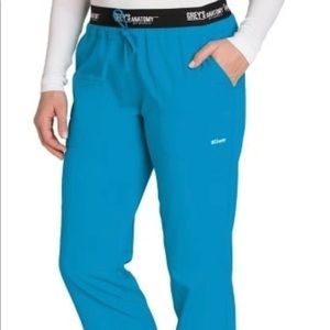 Scrub Pants - Grey’s Anatomy - Large - Blue Tonic